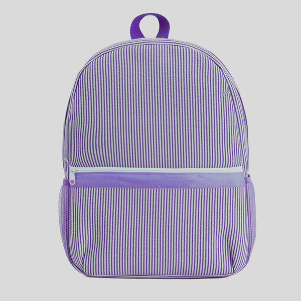 PREORDER: Custom Seersucker Backpack RERUN 7.13.26
