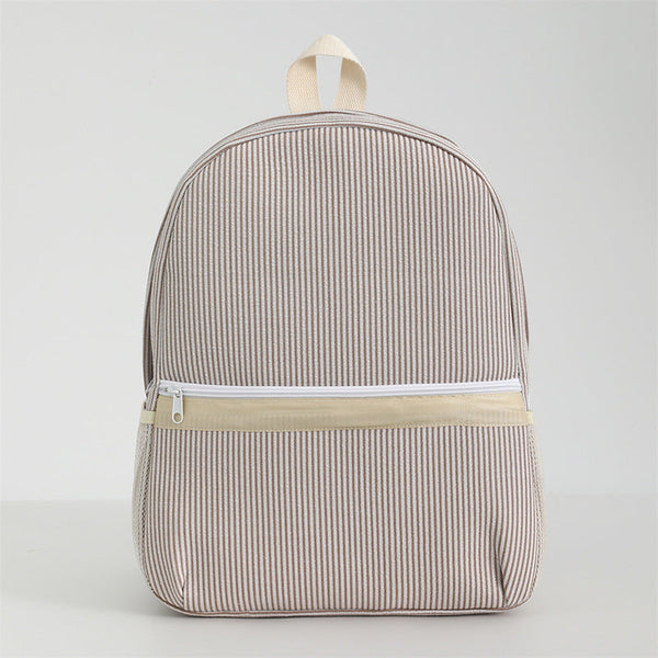 PREORDER: Custom Seersucker Backpack RERUN 7.13.26