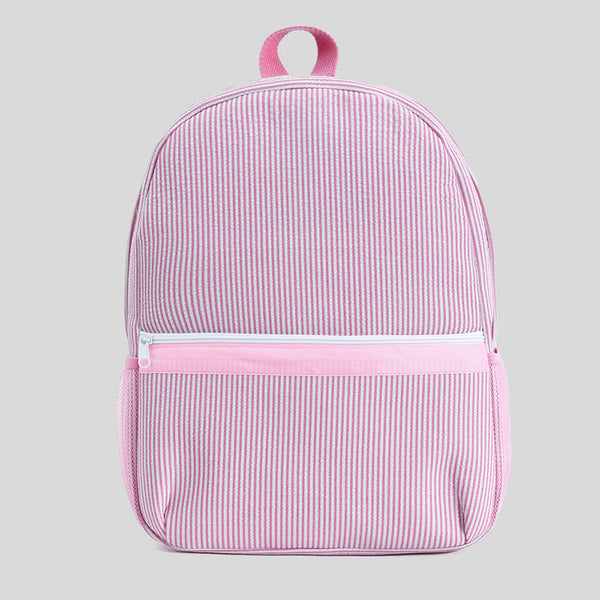 PREORDER: Custom Seersucker Backpack RERUN 7.13.26