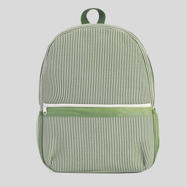 PREORDER: Custom Seersucker Backpack RERUN 7.13.26