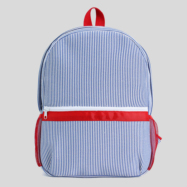 PREORDER: Custom Seersucker Backpack RERUN 7.13.26