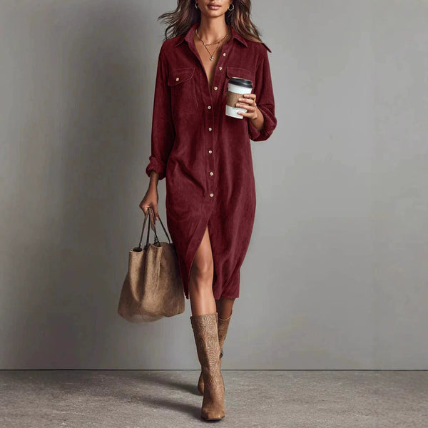 PREORDER: The Savannah Corduroy Dress 12.8.25