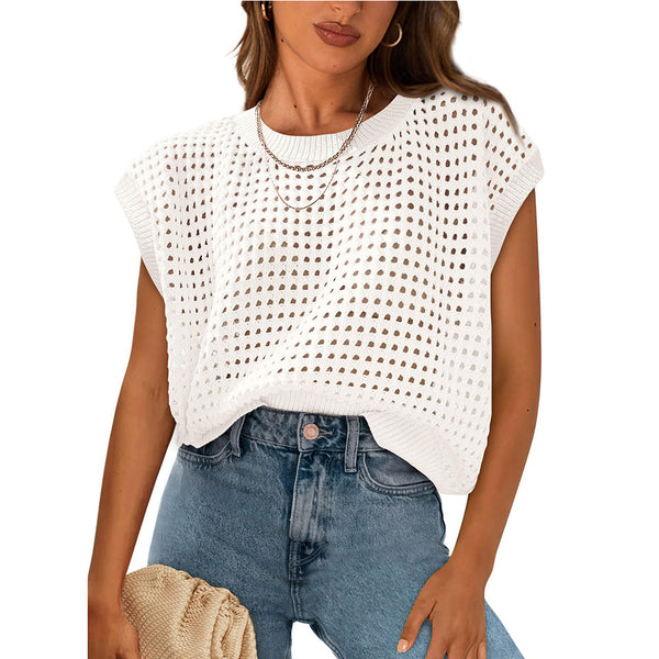 PREORDER: The Brielle Open Knit Sweater 6.22.26