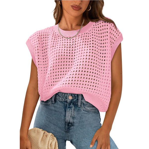 PREORDER: The Brielle Open Knit Sweater 6.22.26