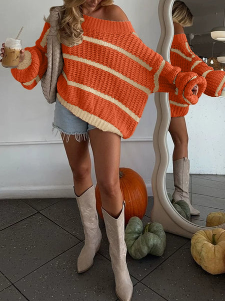 PREORDER: The Fireside Stripe Knit Sweater 8.10.26 OSYM