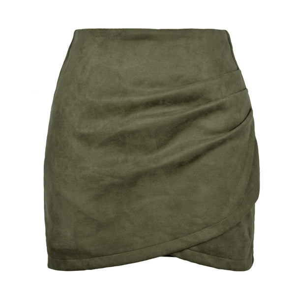 PREORDER: Sable Ridge Suede Skirt 8.17.26 OSYM
