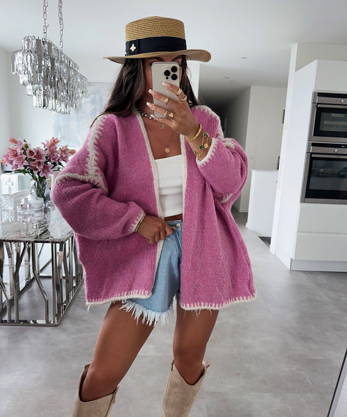 PREORDER: Ruby Stitch Cardi RERUN 8.24.26 OSYM - Pumpkin Patch Co