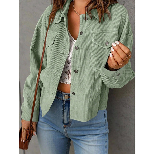 PREORDER: The Hollis Corduroy Shacket 8.24.26
