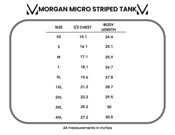 IN STOCK Morgan Micro Striped Tank - Jade