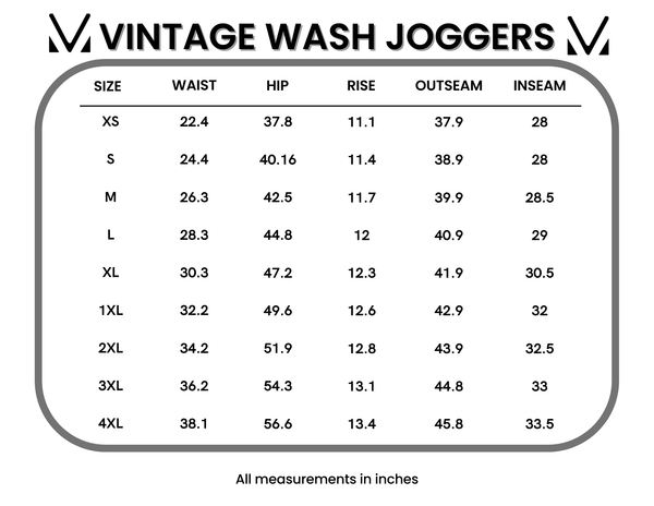 IN STOCK Vintage Wash Joggers - Olive - Pumpkin Patch Co