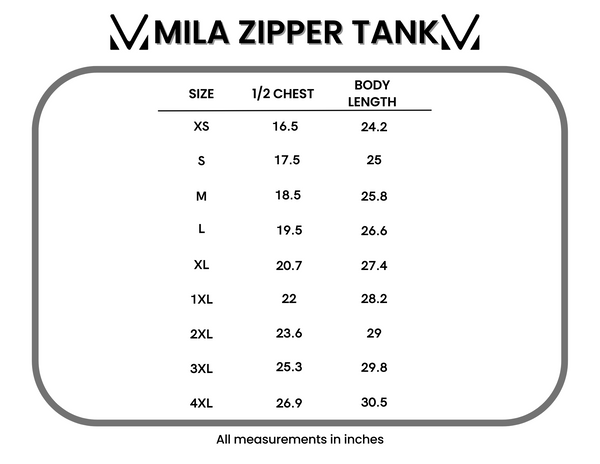 IN STOCK Mila Zipper Tank - Teal Tie Dye - Pumpkin Patch Co