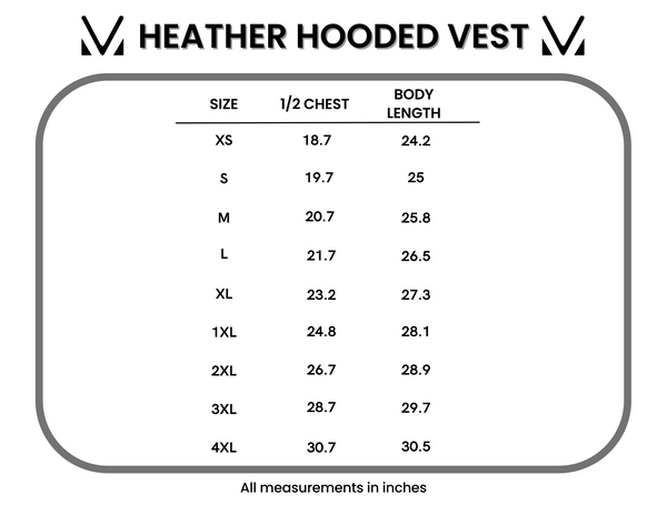 IN STOCK Heather Geometric Hooded Vest - Teal
