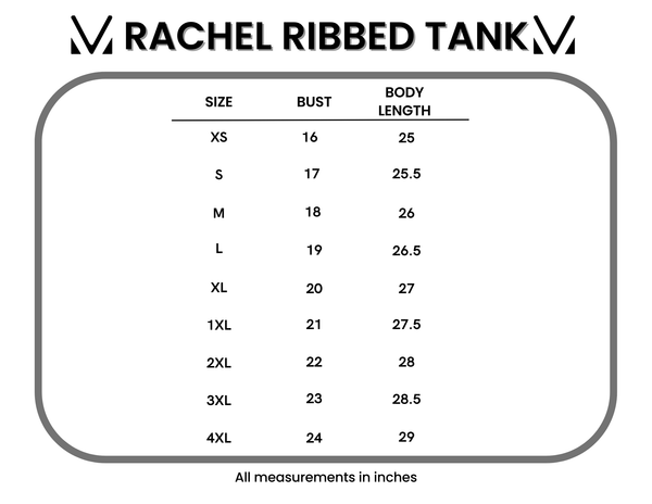 IN STOCK Rachel Ribbed Tank -  Lavender - Pumpkin Patch Co