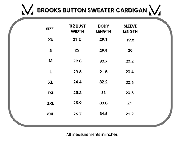 IN STOCK Brooks Button Sweater Cardigan - Olive - Pumpkin Patch Co