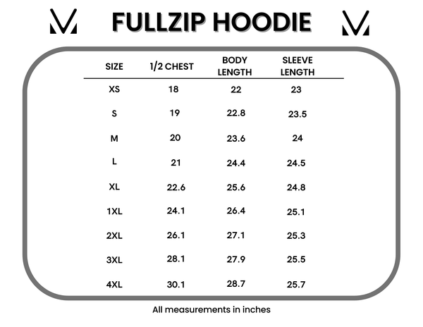 IN STOCK Fullzip Hoodie - Autumn Watercolor