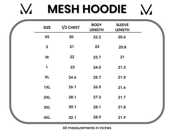 IN STOCK American Stars Mesh Hoodie - Pumpkin Patch Co
