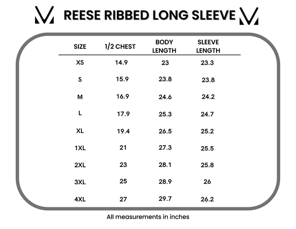 IN STOCK Reese Ribbed Long Sleeve Top - Dusty Blue