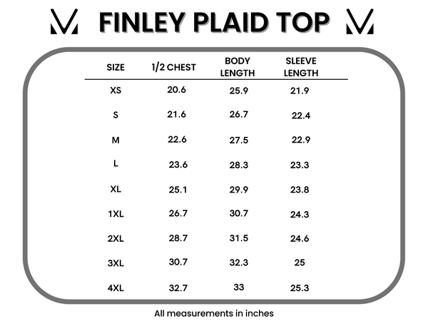 IN STOCK Finley Plaid Top - Olive and Brown