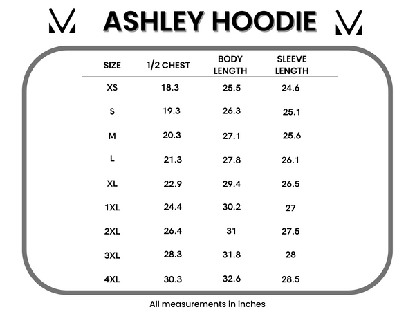 IN STOCK Ashley Hoodie - Teal Ribbons