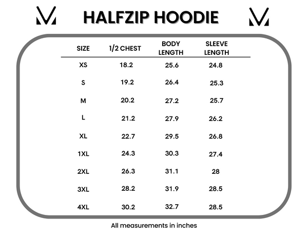 IN STOCK Soft Classic HalfZip Hoodie - Evergreen and Burgundy Stripes