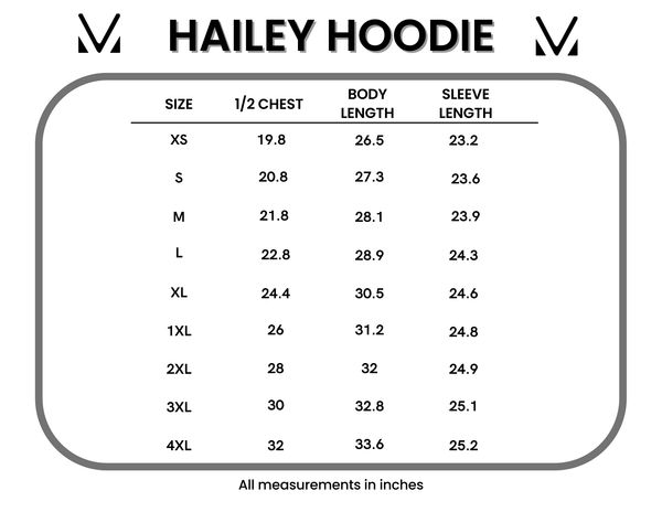 IN STOCK Hailey Hoodie - Light Grey