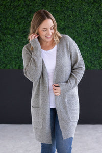 IN STOCK Madison Cozy Cardigan - Stormy Clouds