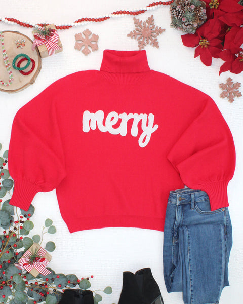 IN STOCK Dolman Sweater - Merry