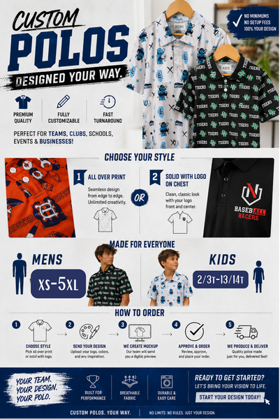 PREORDER: Custom Performance Polo 6.29.26