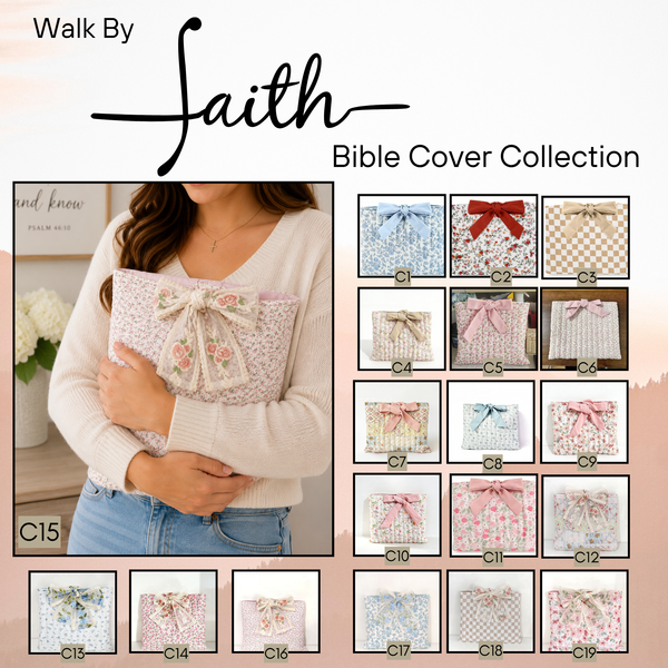 PREORDER: Walk By Faith Bible Cover Collection 6.29.26