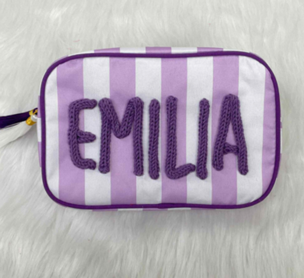 PREORDER: Rope Cosmetic Stripe Case RERUN 3.16.26