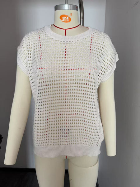 PREORDER: The Brielle Open Knit Sweater 6.22.26