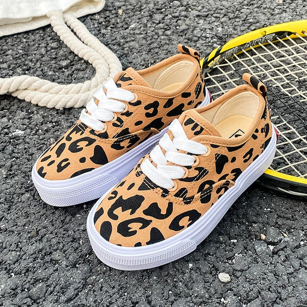 PREORDER: Kid's Canvas Lace-up Shoes  RERUN 7.13.26 - Pumpkin Patch Co