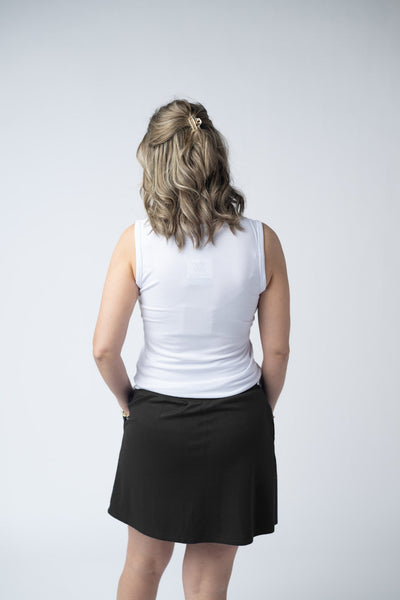 IN STOCK Serena Luxe Skort - Black