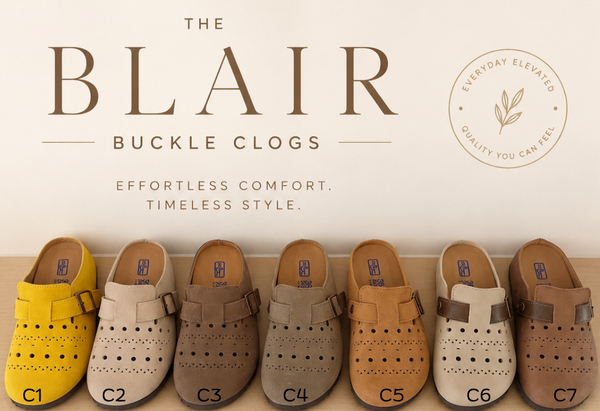 PREORDER: The Blair Buckle Clog 6.1.26 - Pumpkin Patch Co