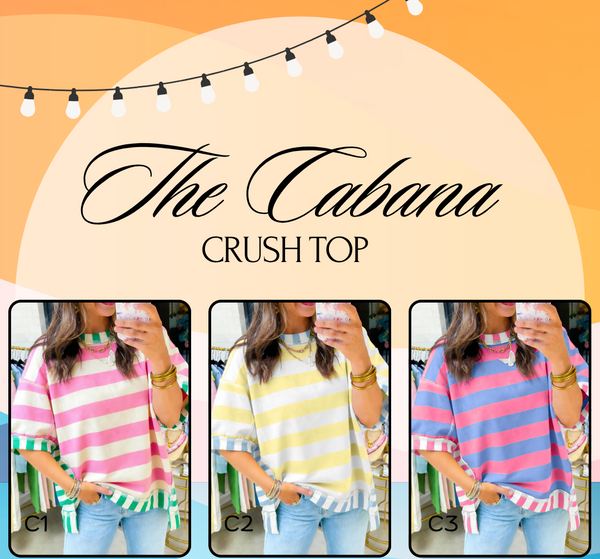 PREORDER: The Cabana Crush Top 6.8.26 - Pumpkin Patch Co
