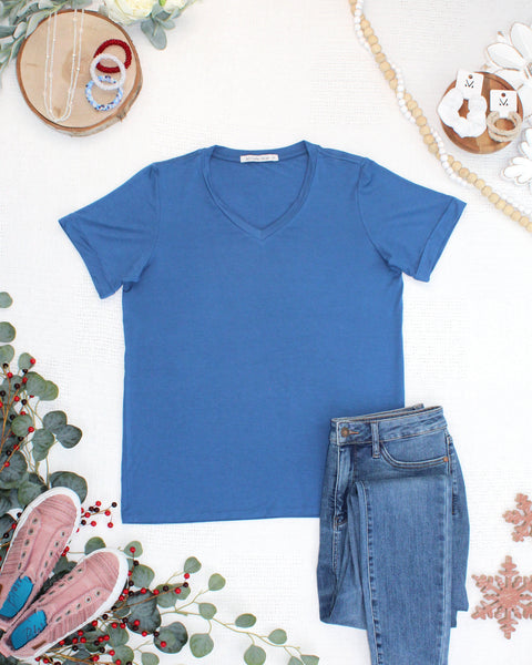 IN STOCK Sophie Top - Winter Blue