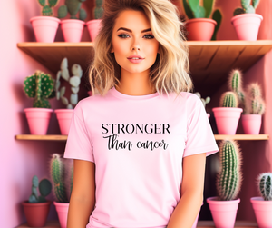 Stronger than Cancer Graphic T (S-3XL)