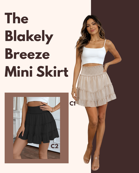 PREORDER: The Blakely Breeze Mini Skirt 5.18.26