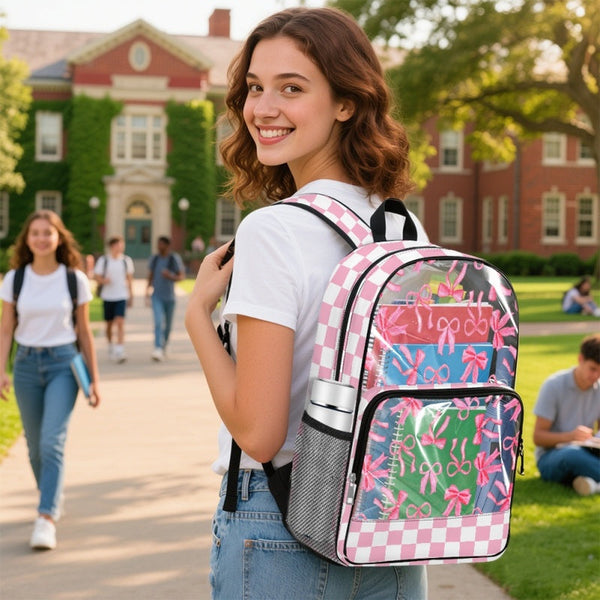PREORDER: Custom Transparent Backpacks 7.13.26 osym