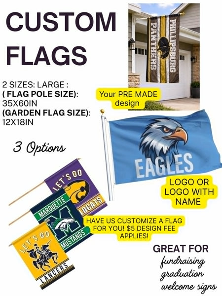 PREORDER: Custom Flags RERUN 6.8.26 osym - Pumpkin Patch Co