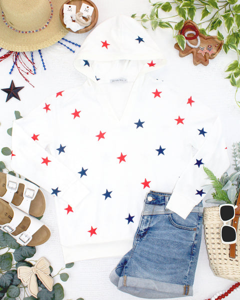 IN STOCK American Stars Hoodie - Pumpkin Patch Co