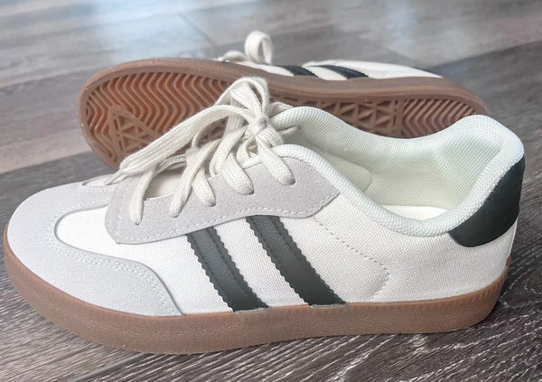 PREORDER: Re-Run Stripe Sneaker- Adult  8.24.26