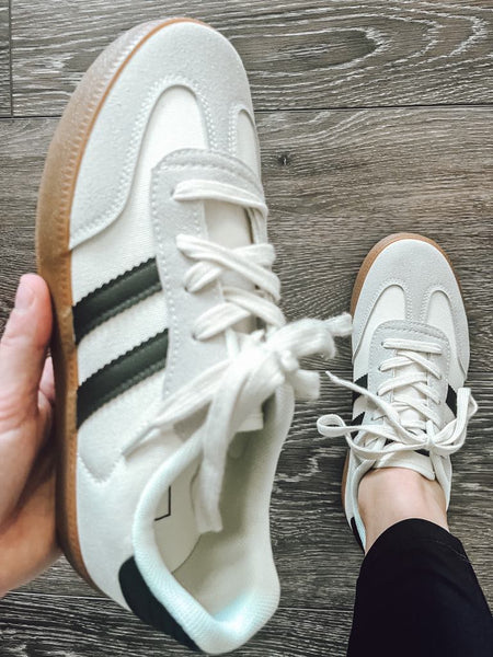 PREORDER: Re-Run Stripe Sneaker- Adult  8.24.26