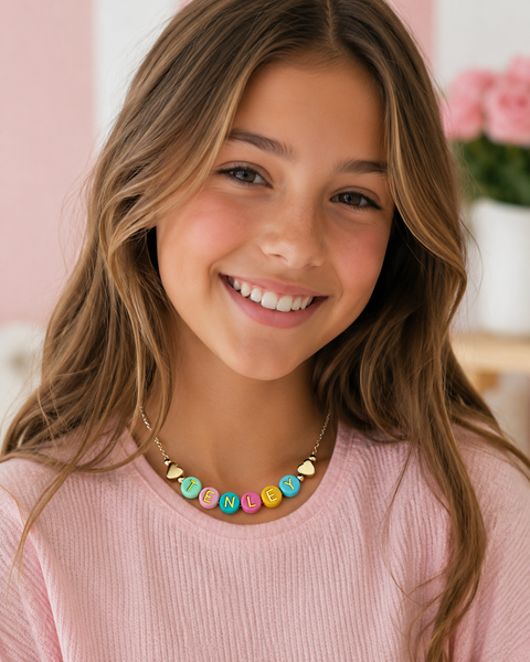 PREORDER: The Pastel Pop Name Necklace 8.10.26 OSYM