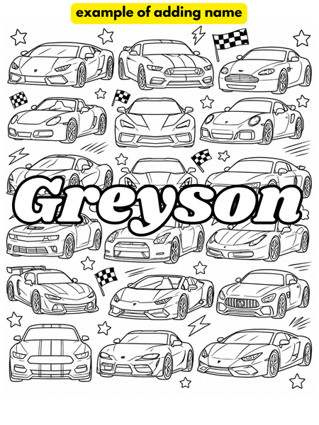 PREORDER: Custom Coloring Blanket (Premade Designs)  7.27.26