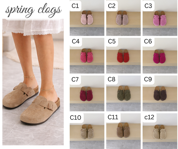 PREORDER: Spring Clogs RERUN  8.10.26 OSYM