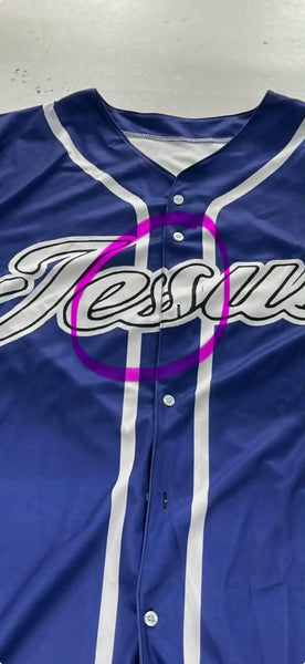 PREORDER: Custom Jersey (Pin Stripe) 07.13.26