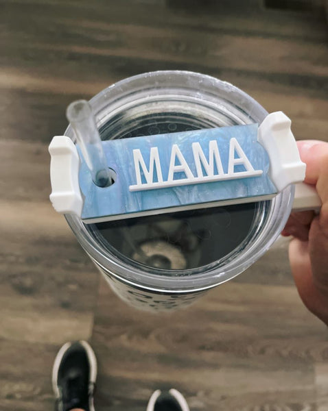 RTS: MAMA 40oz Tumbler Lid Topper-