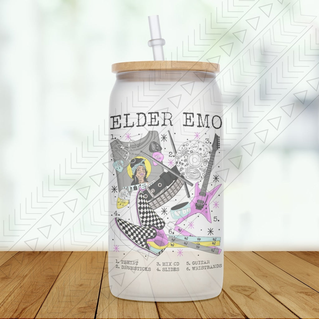 Elder Emo Vans Glass Can