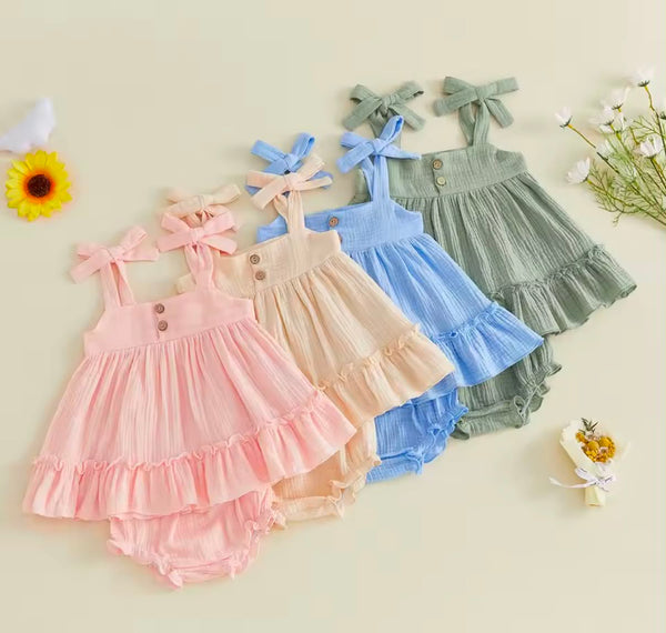 PREORDER: Pixie Summer Toddler Dress 6.8.26 - Pumpkin Patch Co